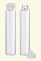 Rolled-edge glass vials 2g clear - 568 pieces