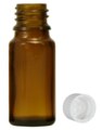 Brown glass bottles, 30 ml with fastening and dropper U1