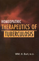 Therapeutics of Tuberculosis, William H. Burt