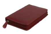 60 - Remedy case in high-quality cowhide - red