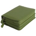 120er Taschenapotheke leer - OMEO - Rindnappa-Leder, grün