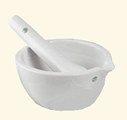 Mortar with pestle, small - 110 ml inhold