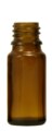 Brown glass bottles, 10 ml without fastening and dropper