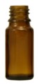 Brown glass bottles, 20 ml without fastening and dropper