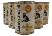 Schwarzwaldi Favourite Poultry Meal can - 6 x 400 g Dog Food