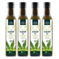 Set: Organic Hemp Oil  1,000 ml (4 x 250 ml) - by Unimedica