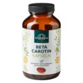 Beta Carotin - aus Lyc-O-Beta® - 15 mg - 25.000 IE pro Tagesdosis (1 Kapsel) - 180 Softgelkapseln - von Unimedica