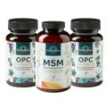 Set: OPC (2 x 60 capsules) and MSM capsules (1 x 365 capsules) - by Unimedica