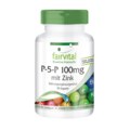 P-5-P 100 mg mit Zink - aktives Vitamin B6 -  Pyridoxal-5-Phosphat 100 mg - 90 Kapseln