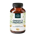 Omega 3 - Premium Fischöl mit 400 mg EPA und 300 mg DHA - hochdosiert - aus nachhaltigem Fischfang - 1.000 mg pro Tagesdosis (1 Kapsel) - 120 Softgelkapseln - von Unimedica