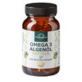 Omega 3 Algenöl Kapseln - mit 300 mg DHA und 150 mg EPA pro Tagesdosis - 90 Kapseln - von Unimedica