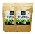 2er-Sparset: 2x Bio Chlorella - 500 Tabletten mit je 500 mg reinem Chlorella Pulver -  laborgeprüft und naturrein - von Unimedica