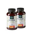 Lot de 2: Acide folique avec Extrafolate-S de Gnosis et vitamine B12 - 800 µg d'acide folique et 25 µg de vitamine B12  - 360 gélules - par Unimedica