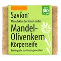 Mandel-Olivenkern Körperseife - Peelingseife - Savion - 80 g