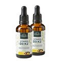 Set: Vitamin D3 / K2 MK7 all-trans drops - 2 x 50 ml - by Unimedica