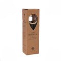 Teeflasche aus Glas 550 ml mit Edelstahlsieb, Bambusdeckel & Schutzhülle in Braun/Schwarz - Lotus Vita