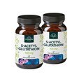 Lot de 2: S-acétyl glutathion - 100 mg  hautement dosé - 2 x 60 gélules - par Unimedica