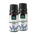 Double saver pack: Fine Organic Lavender  natural essential oil - 2 x 10 ml - from Unimedica