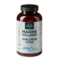 Complexe collagène marin + acide hyaluronique - avec du collagène de poisson, des vitamines et des minéraux - 180 gélules - par Unimedica