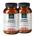 2er-Sparset: Sango Koralle - 100 % Fossile Korallen - 3.300 mg pro Tagesdosis - 2 x 180 Kapseln - von Unimedica
