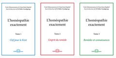 Set de 4: L'homéopathie exactement - Clef pour le Kent/ L'esprit du remède / Remèdes et Connaissance / L'art et la Matière, Didier Grandgeorge