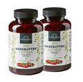 2er-Sparset: Bio Hagebutten - 650 mg - 2 x  150 Kapseln - von Unimedica