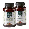 2er-Sparset: OPC Pinienrinden Extrakt + Vitamin C - 500 mg pro Tagesdosis - davon 475 mg OPC pro Tagesdosis - 2 x 120 Kapseln - von Unimedica