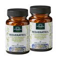 2er-Sparset: Resveratrol + Piperin - 150 mg pro Tagesdosis (1 Kapsel) - mit 98 % Trans-Resveratrol aus Japanischem Staudenknöterich Extrakt - 2 x 60 Kapseln - von Unimedica