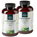 Lot de 2: L-Tryptophan - 500 mg par dose journalière - dosage élevé - 2 x 240 gélules - par Unimedica