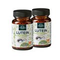 2er-Sparset: Lutein - mit Zeaxanthin + Vitamin B2 + Beta Carotin + Vitamin A - 2 x 90 Kapseln - von Unimedica