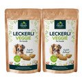 2er-Sparset: Leckerli Veggie für Hunde - natürliche Hundesnacks mit 100 % Obst und Gemüse - 2 x 150 g - Ergänzungsfuttermittel - von Uniterra