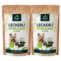 2er-Sparset: Leckerli Spirulina für Hunde - natürliche Hundesnacks mit Algen und Gemüse - Ergänzungsfuttermittel - 2 x 150 g - von Uniterra