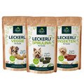 Set: Leckerli Spirulina 150 g UND  Leckerli Veggie 150 g UND Leckerli Insekten 150 g für Hunde im Set - von Unimedica