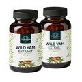 Lot de 2: Extrait de Wild Yam  - 880 mg par dose journalière (2 gélules) - avec 20 % de diosgénine - 2 x 180 gélules - Unimedica