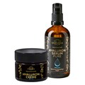Sparset: Hyaluron Serum Pure 100 ml + Hyaluron Creme 50 ml - von Unimedica