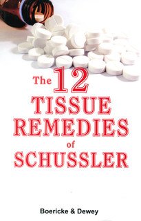 The Twelve Tissue Remedies of Schussler/William Boericke / Willis Alonzo Dewey