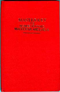 Masterkey to Homoeopathic Materia Medica, K.C. Bhanja