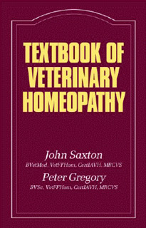 Textbook of Veterinary Homeopathy/John Saxton / Peter Gregory