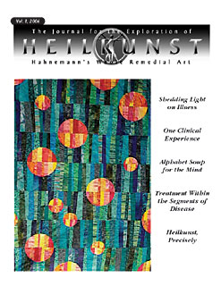 Heilkunst 1/2006/Zeitschrift