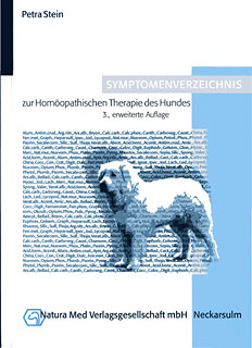 Symptomenverzeichnis zur Homöopathischen Therapie des Hundes/Petra Stein