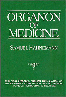 Organon of Medicine, Samuel Hahnemann