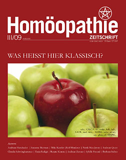 2009-III Homöopathie Zeitschrift - Was heisst hier klassisch? Sind wir nicht alle ein bisschen klassisch!/Zeitschrift