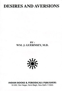A Repertory of Desires and Aversions/William Jefferson Guernsey