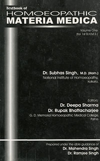 Text Book of Hom.Materia Medica/Subhas Singh