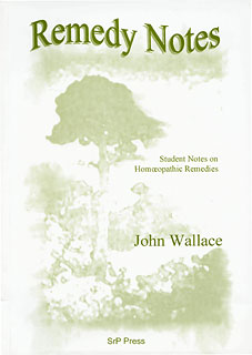 Remedy notes part 1/John Wallace