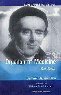 Organon of Medicine/Samuel Hahnemann