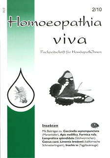 Homoeopathia viva 10-2 Insekten/Zeitschrift
