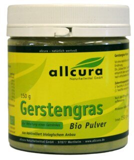 Gerstengras Pulver Bio- 150 g/