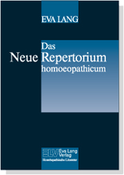Das Neue Repertorium homoeopathicum - Mängelexemplar/Eva Lang