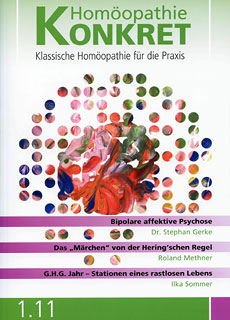 Homöopathie Konkret 2011/1/Homöopathie Forum e.V.